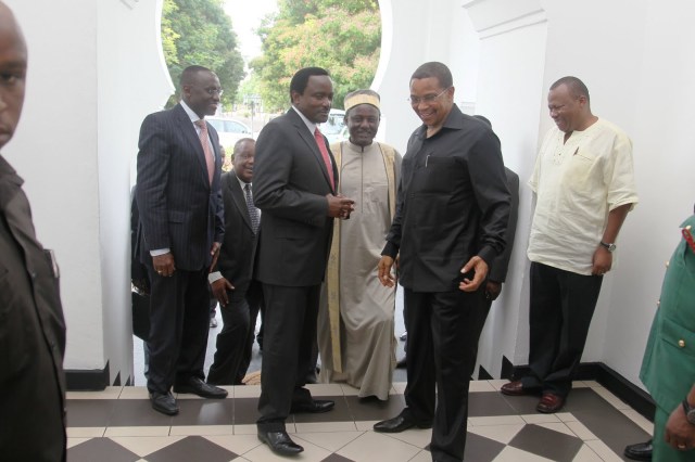 HRH the Nabongo in TZ; Kenyan delegation